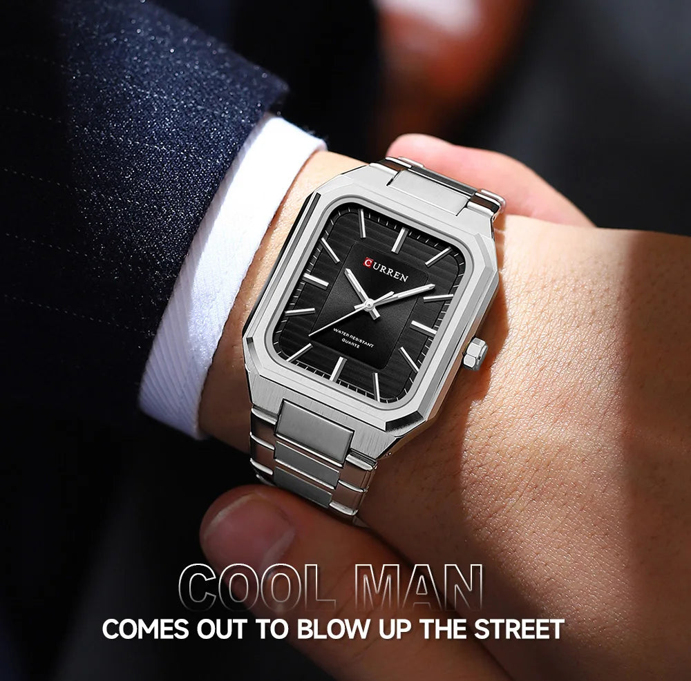 Quartz Square Watch