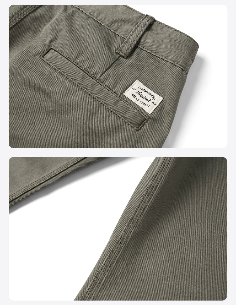 Classic Straight-Leg Chinos