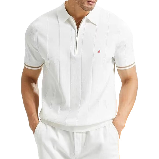Polo Ascot com Zíper