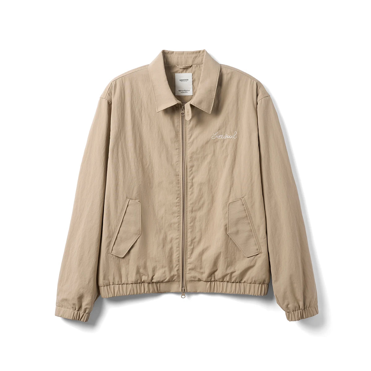 Oversize Embroidered Lining Jacket