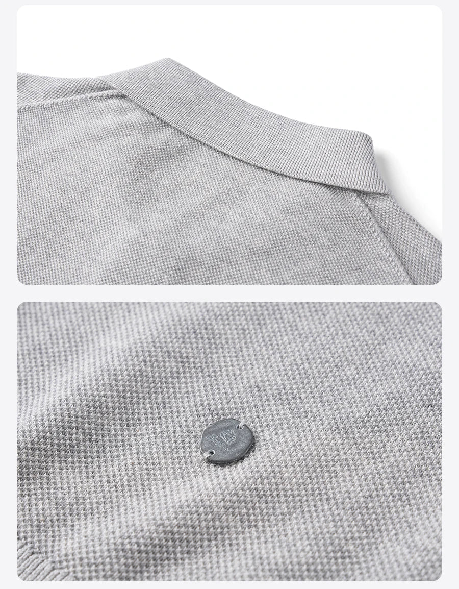 Classic Knit Polo Shirt