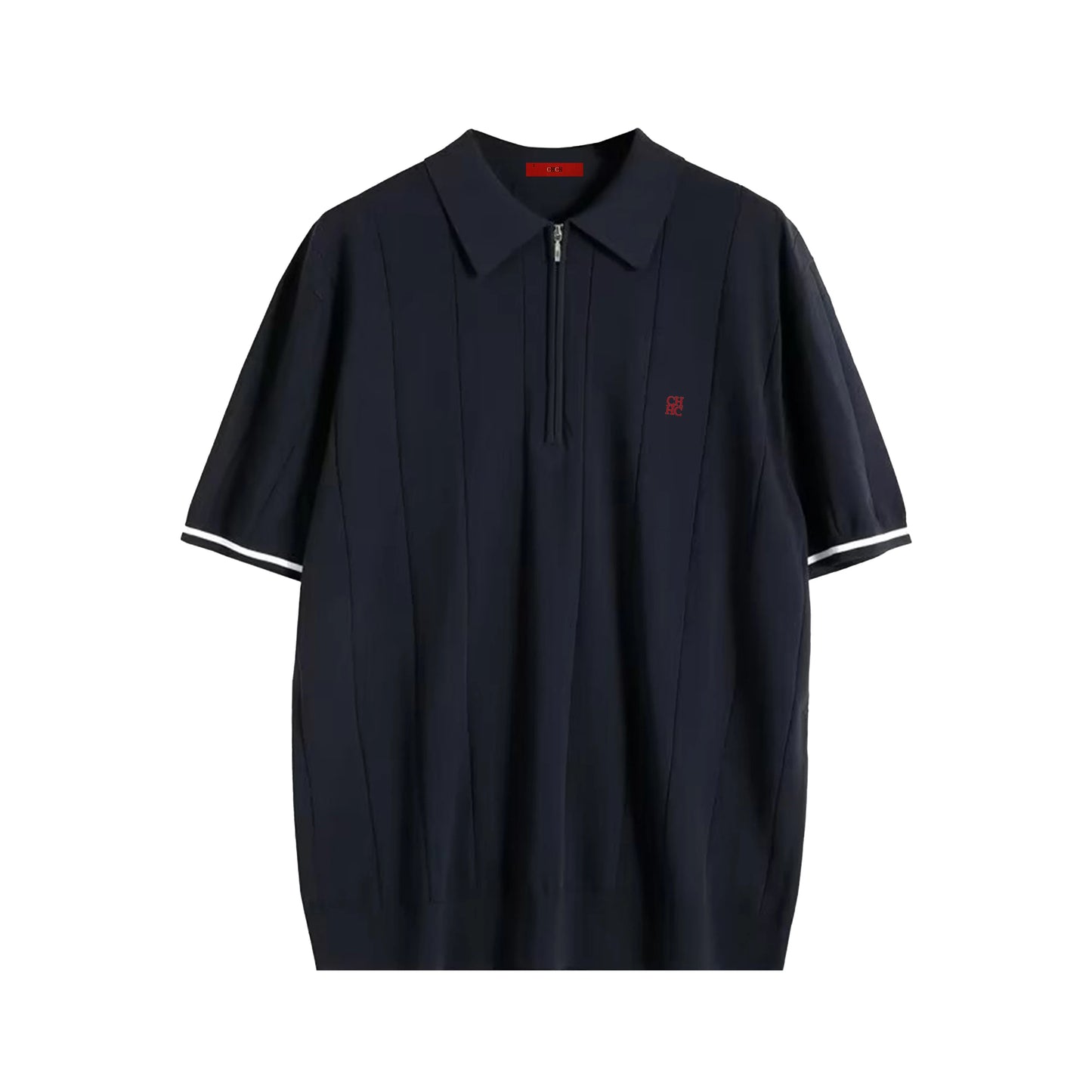 Polo Ascot com Zíper