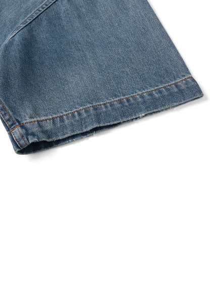 Vintage Denim Oversized Shirts