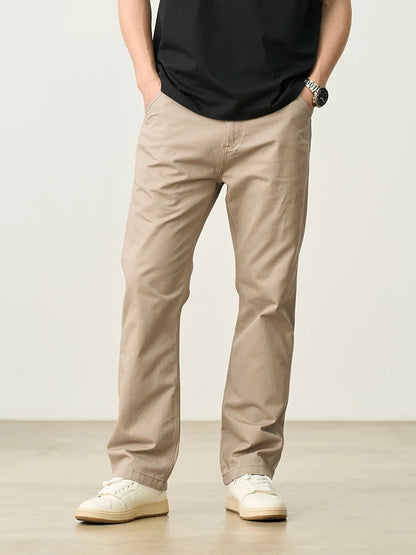 Classic Straight-Leg Chinos