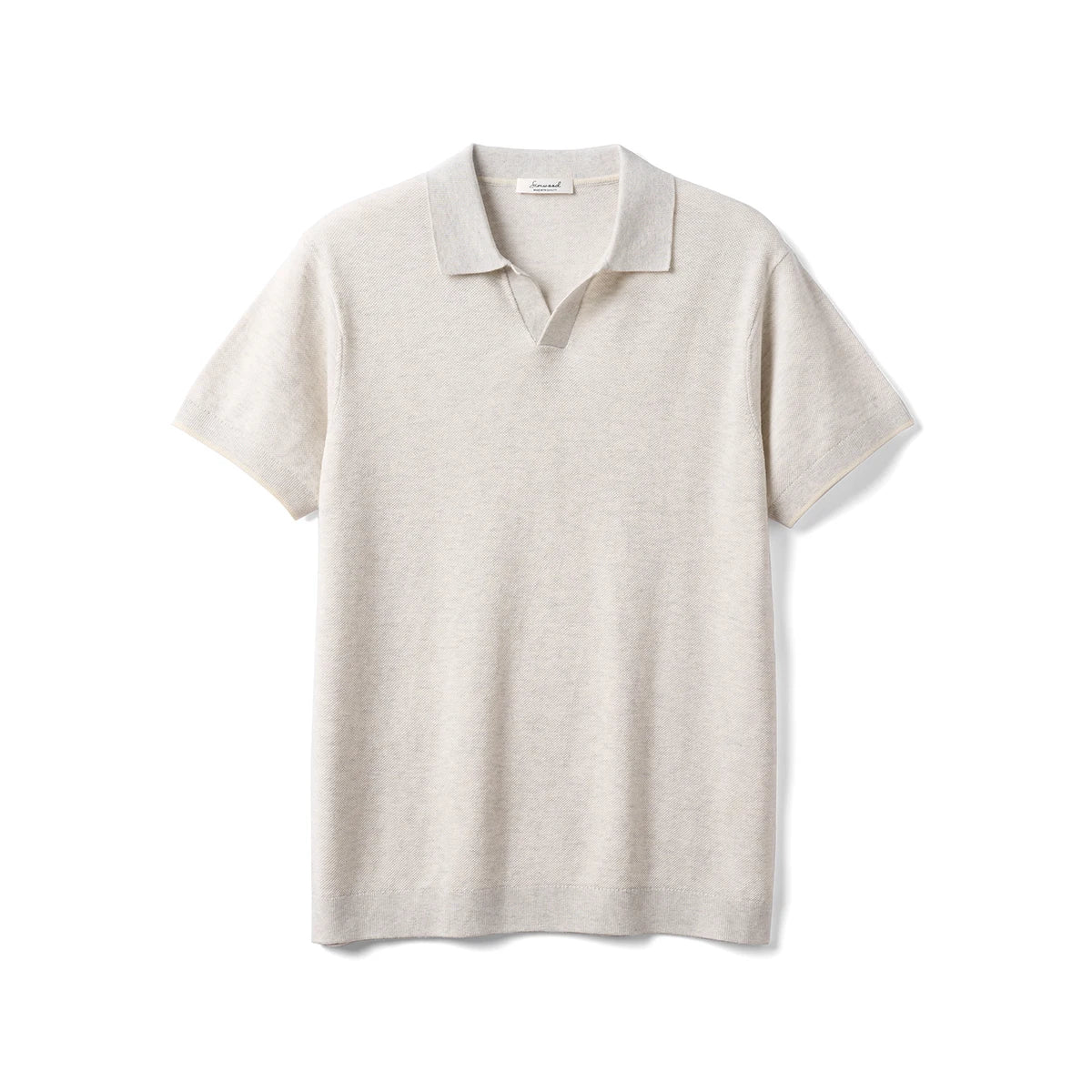 Short Sleeve Polo Shirts Soft Knitted