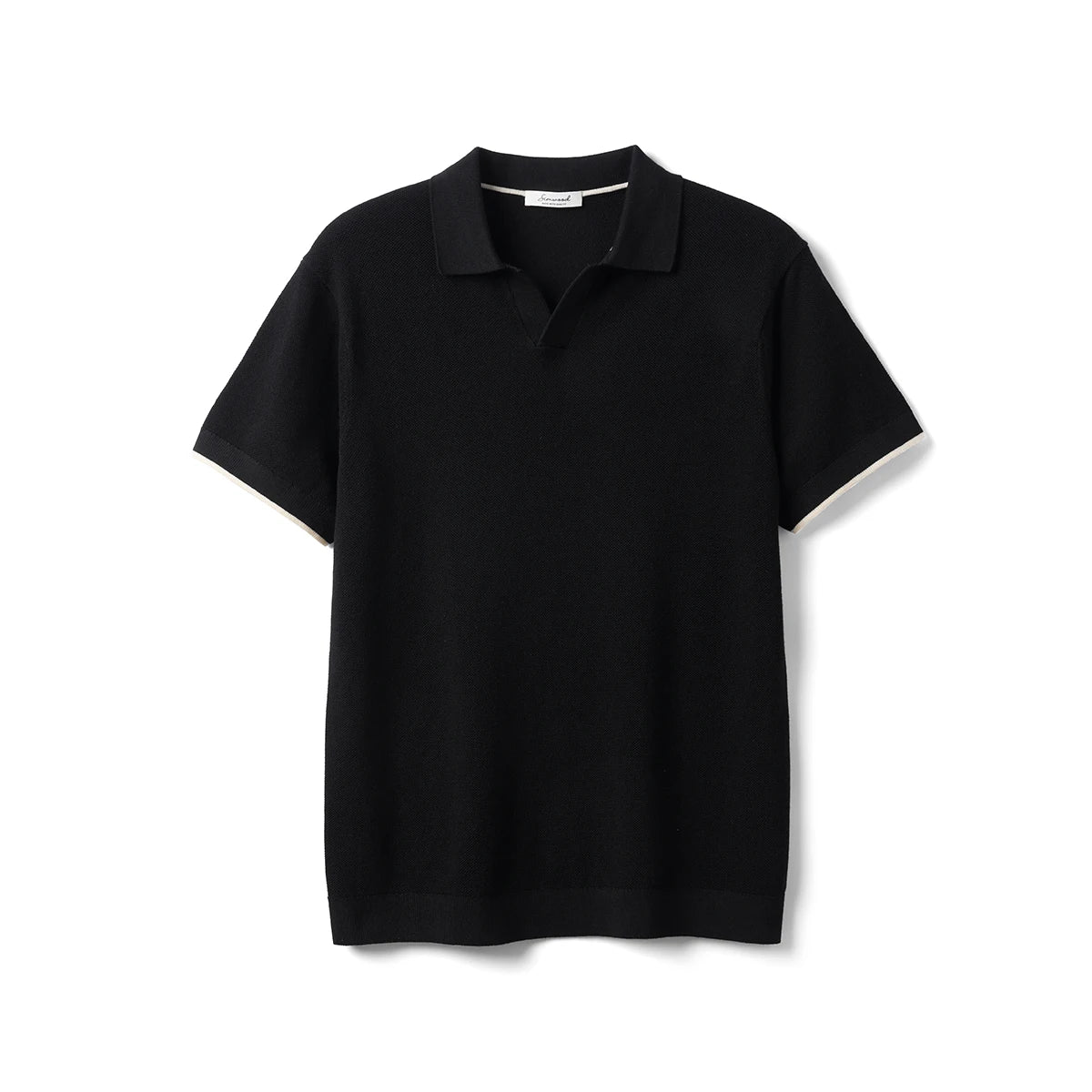 Short Sleeve Polo Shirts Soft Knitted