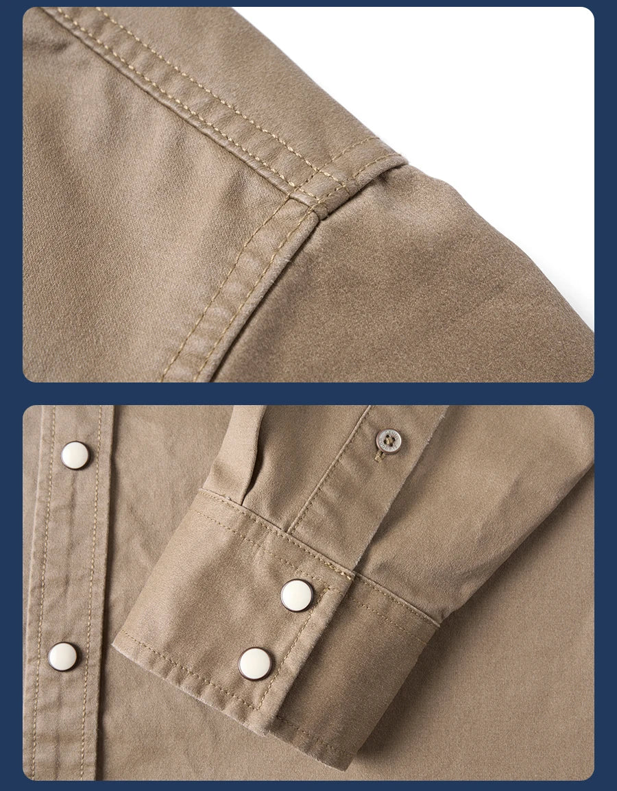 Timeless Waxed Western Shirt
