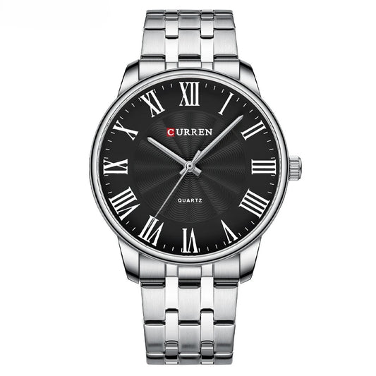 Stainless Steel Roman Watch