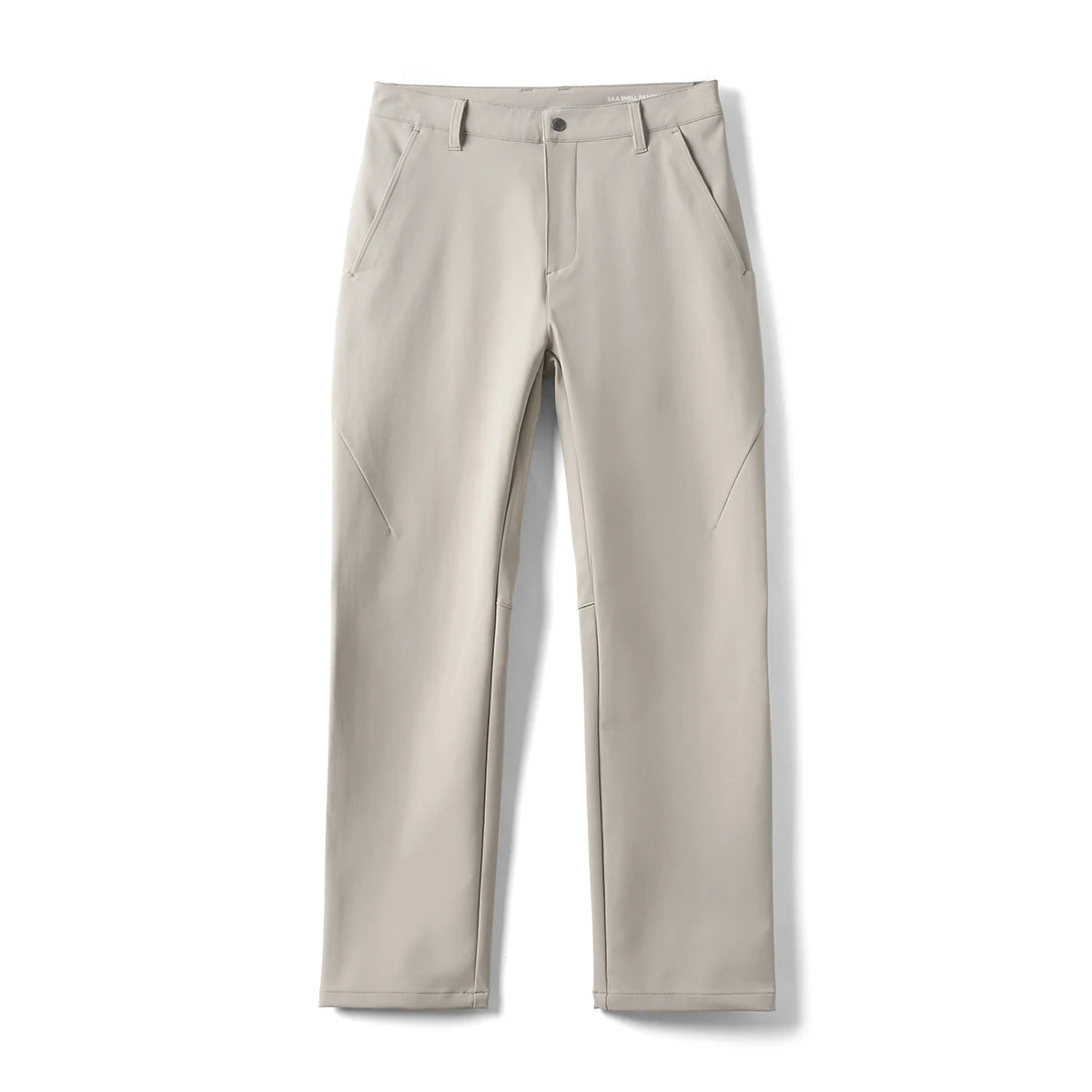 Refined Nylon-Blend Straight Pants