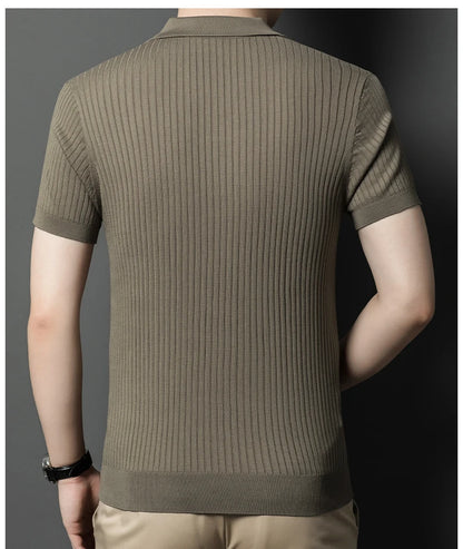 Polo Shirt Mulberry Silk