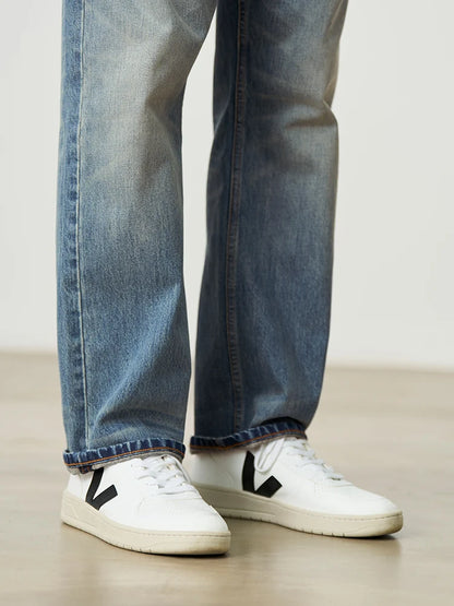 Vintage Wash Bootcut Jeans