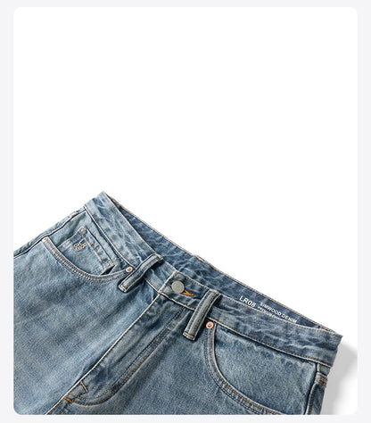 Vintage Wash Bootcut Jeans