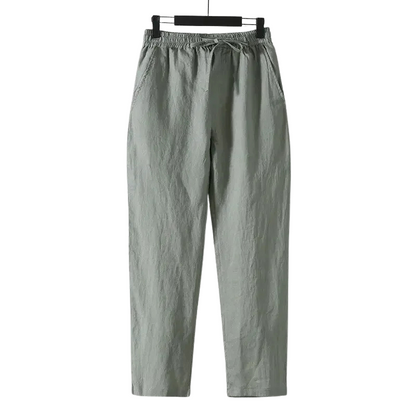 Casual Linen Pants Cotton Linen